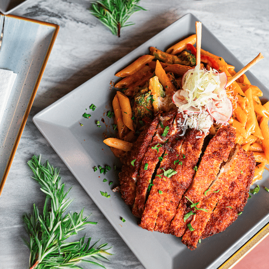 White Special Schnitzel